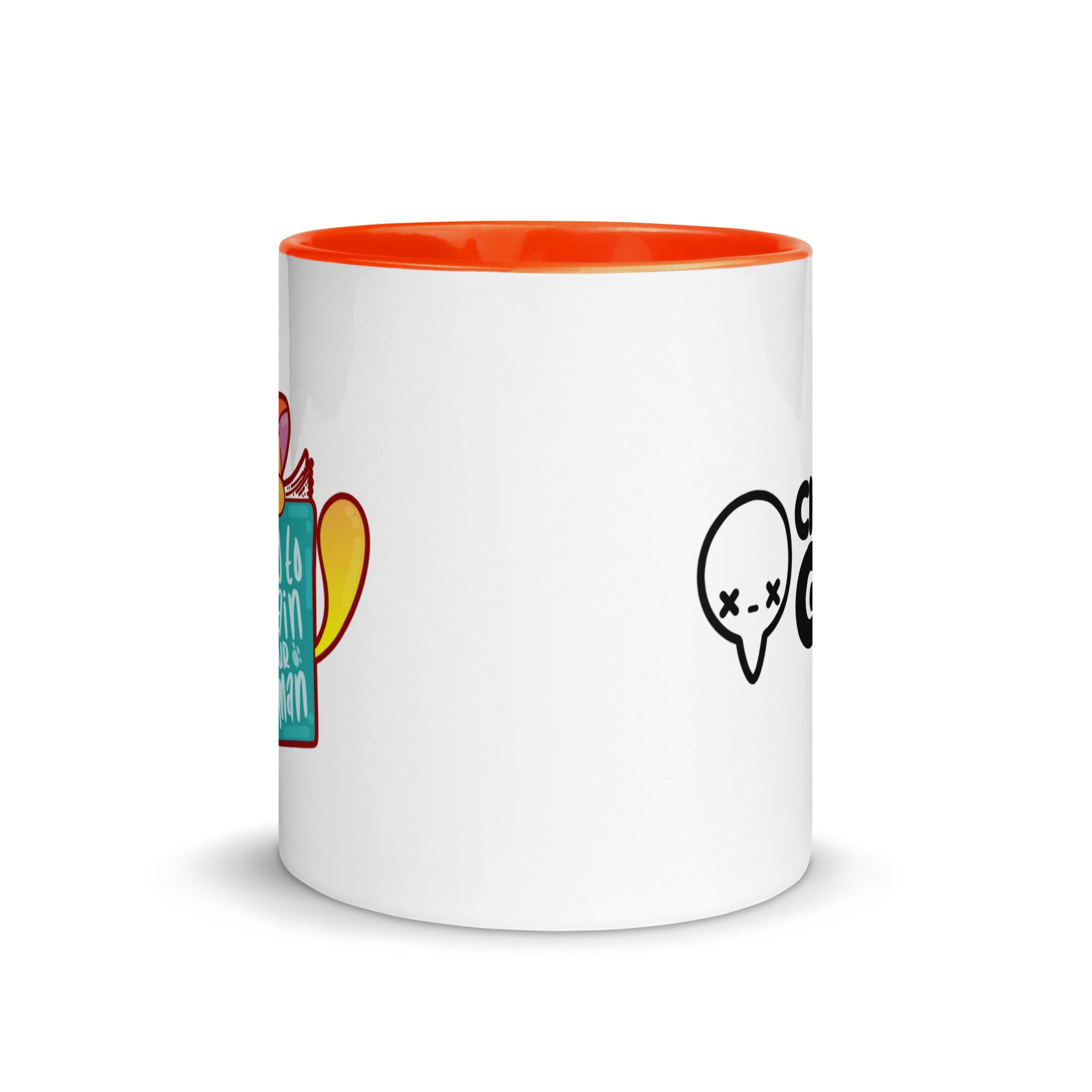 HOW TO TRAIN YOUR HUMAN - Mug with Color Inside - ChubbleGumLLC