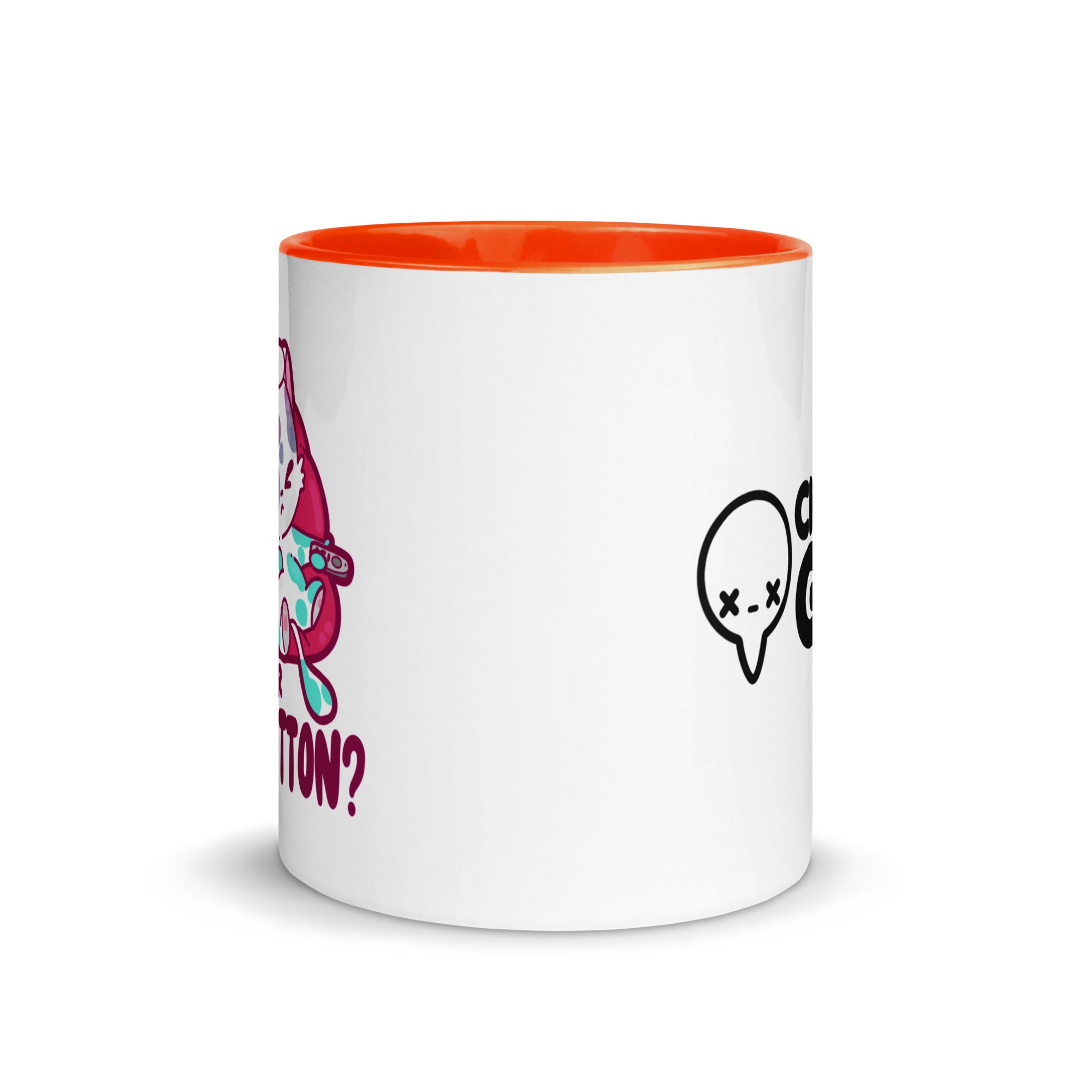 MUTE BUTTON - Mug with Color Inside