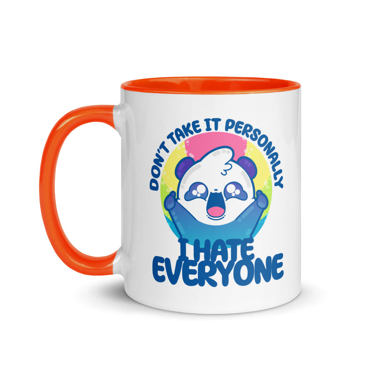 DONT TAKE IT PERSONALLY - Mug With Color Inside - ChubbleGumLLC