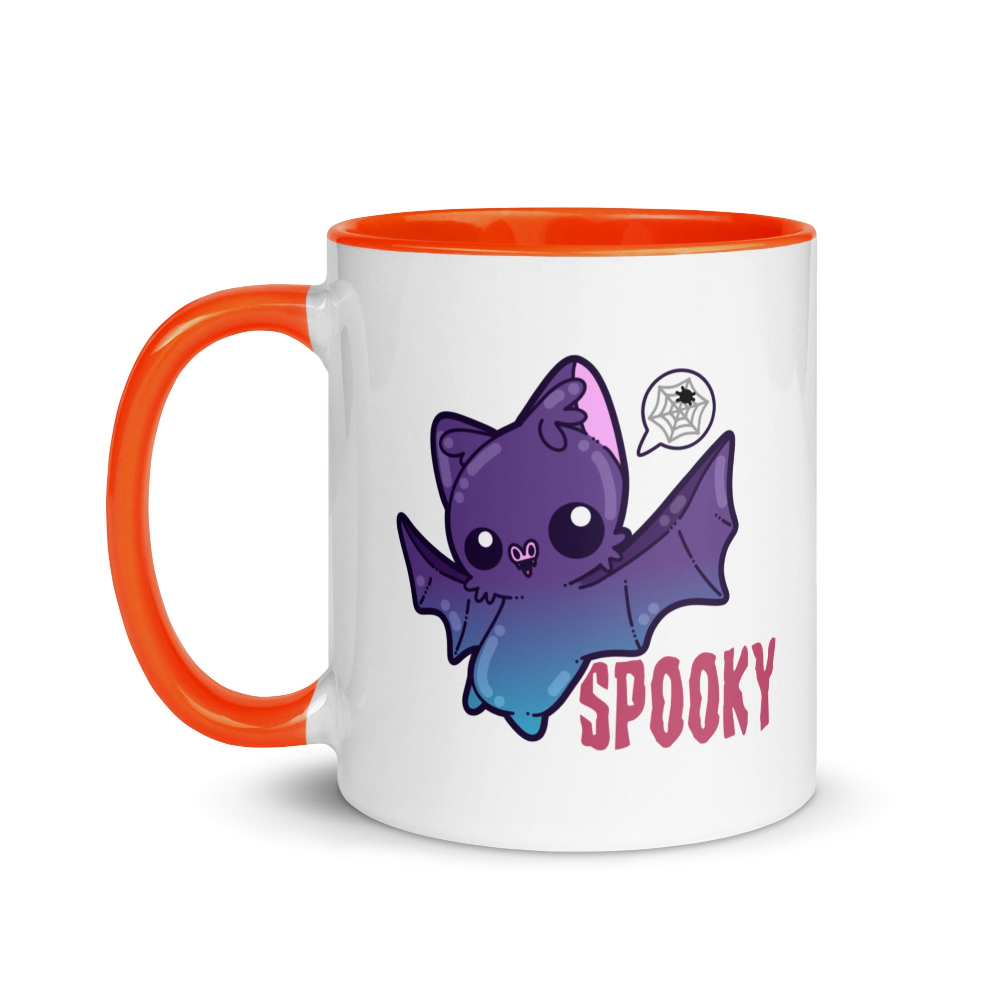 I AM SPOOKY YEAR ROUND - Mug with Color Inside - ChubbleGumLLC