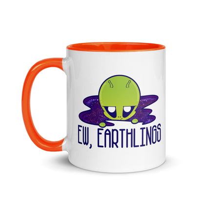 EW EARTHLINGS - Mug with Color Inside - ChubbleGumLLC