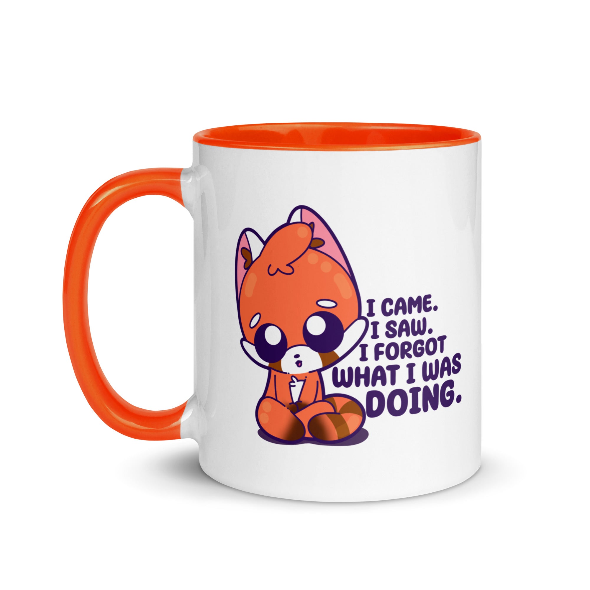 I CAME I SAW I FORGOT - Mug with Color Inside