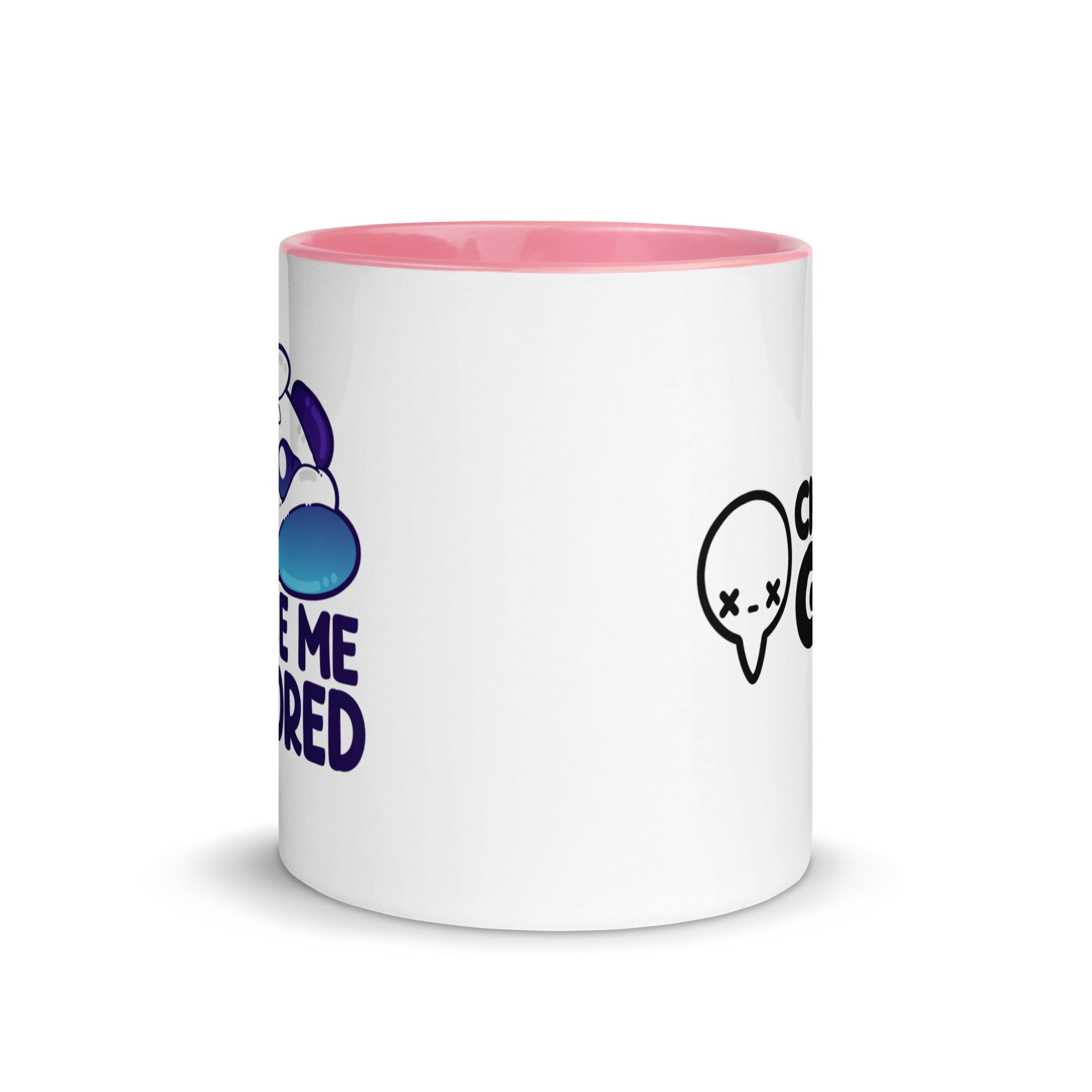 AMUSE ME IM BORED - Mug with Color Inside - ChubbleGumLLC