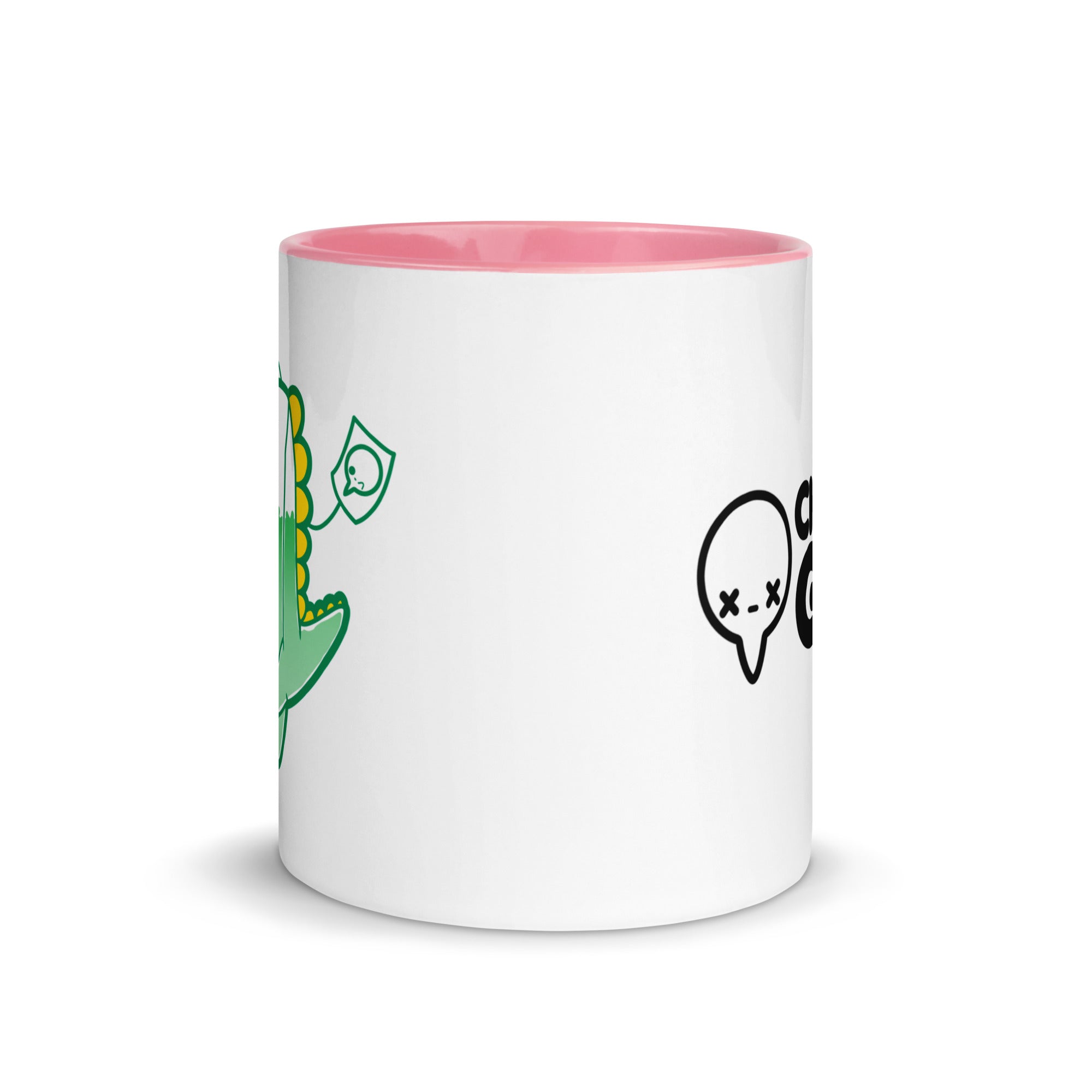 TEA REX - Mug with Color Inside - ChubbleGumLLC