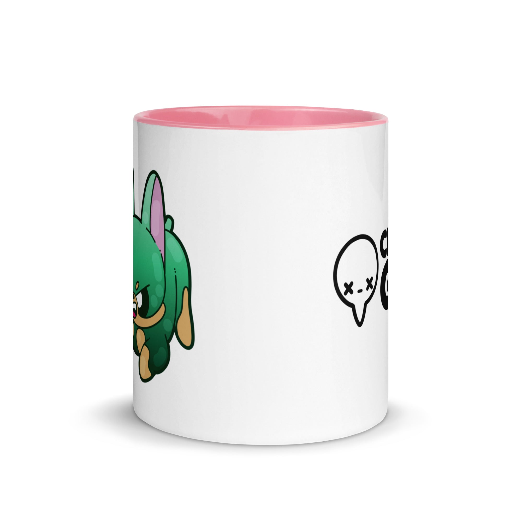 ALL BITE ZERO BARK - Mug with Color Inside - ChubbleGumLLC