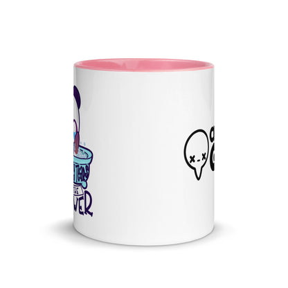 I SAVE MY TEARS FOR THE SHOWER - Mug with Color Inside - ChubbleGumLLC