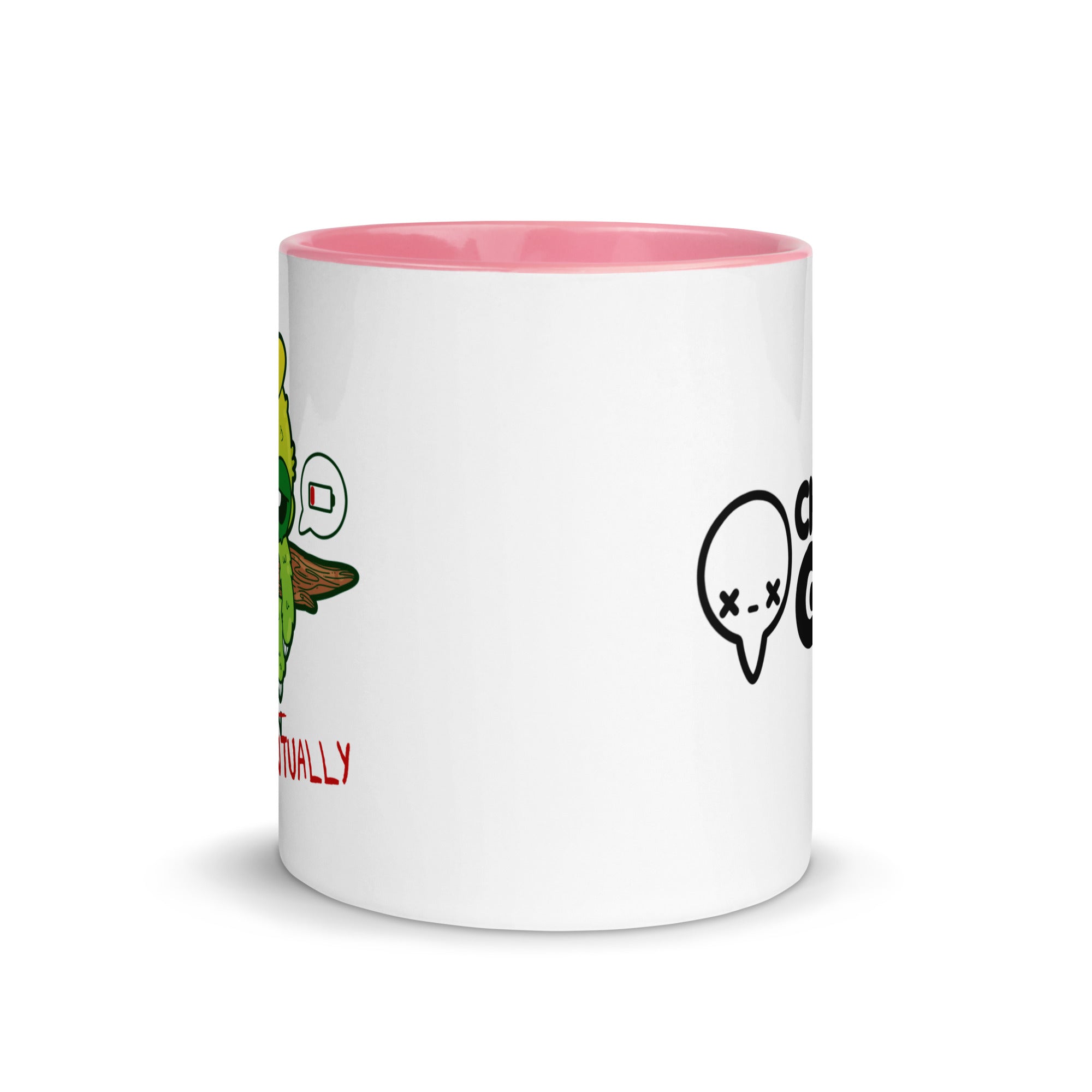 EVENTUALLY - Mug with Color Inside - ChubbleGumLLC