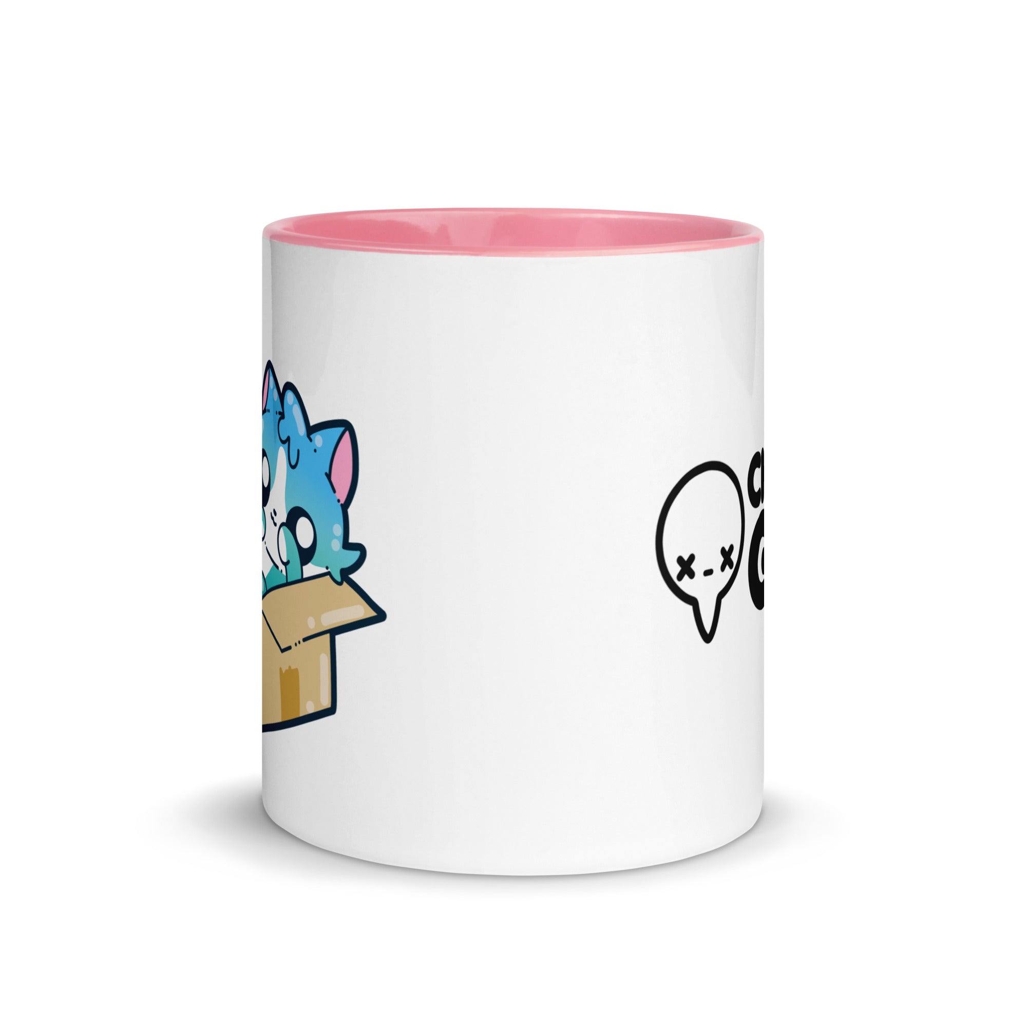 FLUFFING ADORABLE - Mug with Color Inside - ChubbleGumLLC