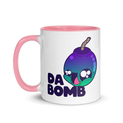 DA BOMB - Mug With Color Inside - ChubbleGumLLC