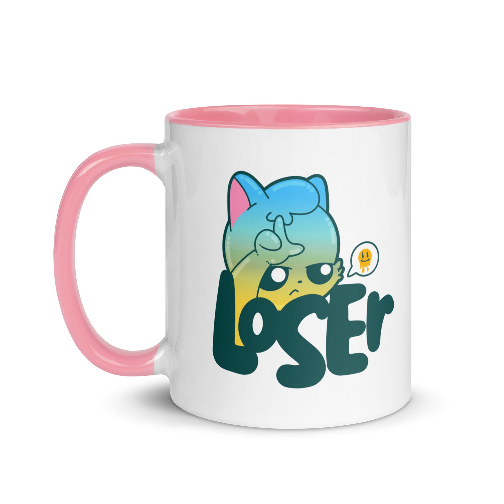 LOSER - Mug With Color Inside - ChubbleGumLLC