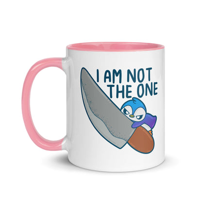 I AM NOT THE ONE - Mug With Color Inside - ChubbleGumLLC