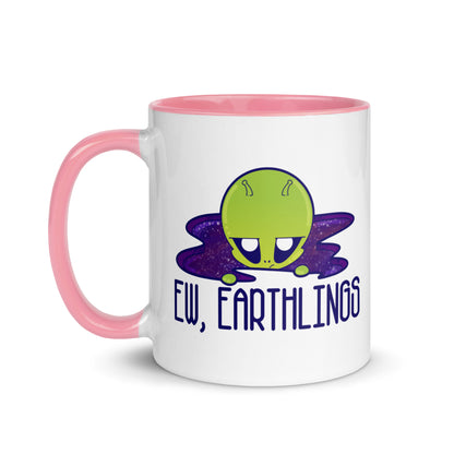 EW EARTHLINGS - Mug with Color Inside - ChubbleGumLLC