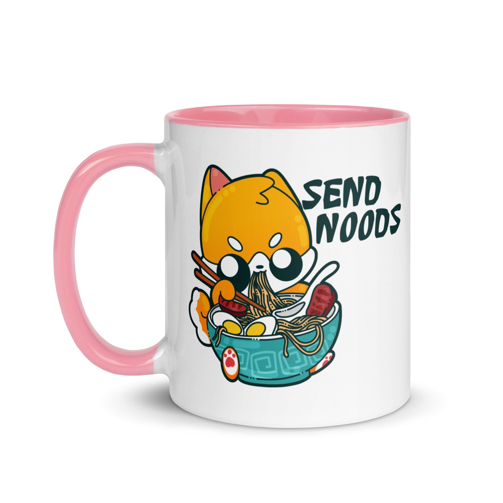 SEND NOODS - Mug with Color Inside