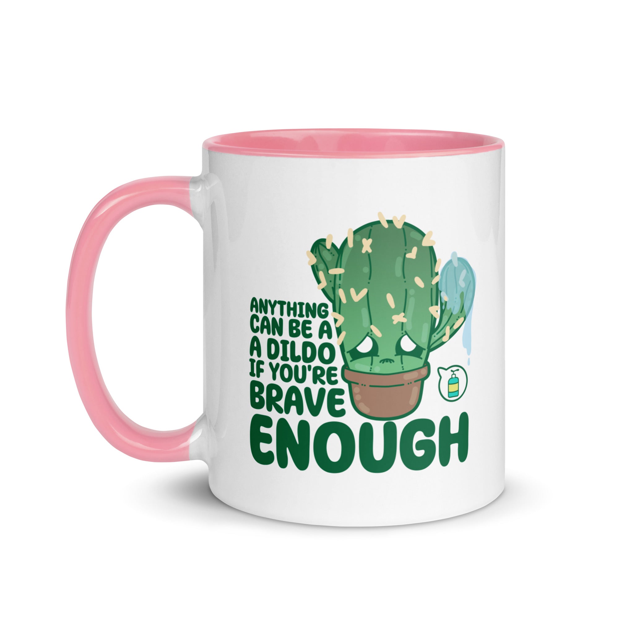 ANYTHING CAN BE A DILDO - Mug with Color Inside