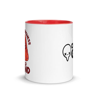 HELLO DARKNESS - Mug With Color Inside - ChubbleGumLLC