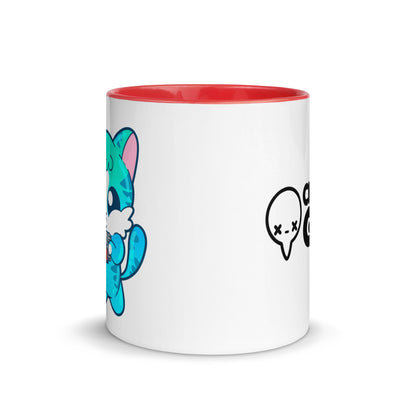 BLOW ME - Mug With Color Inside - ChubbleGumLLC