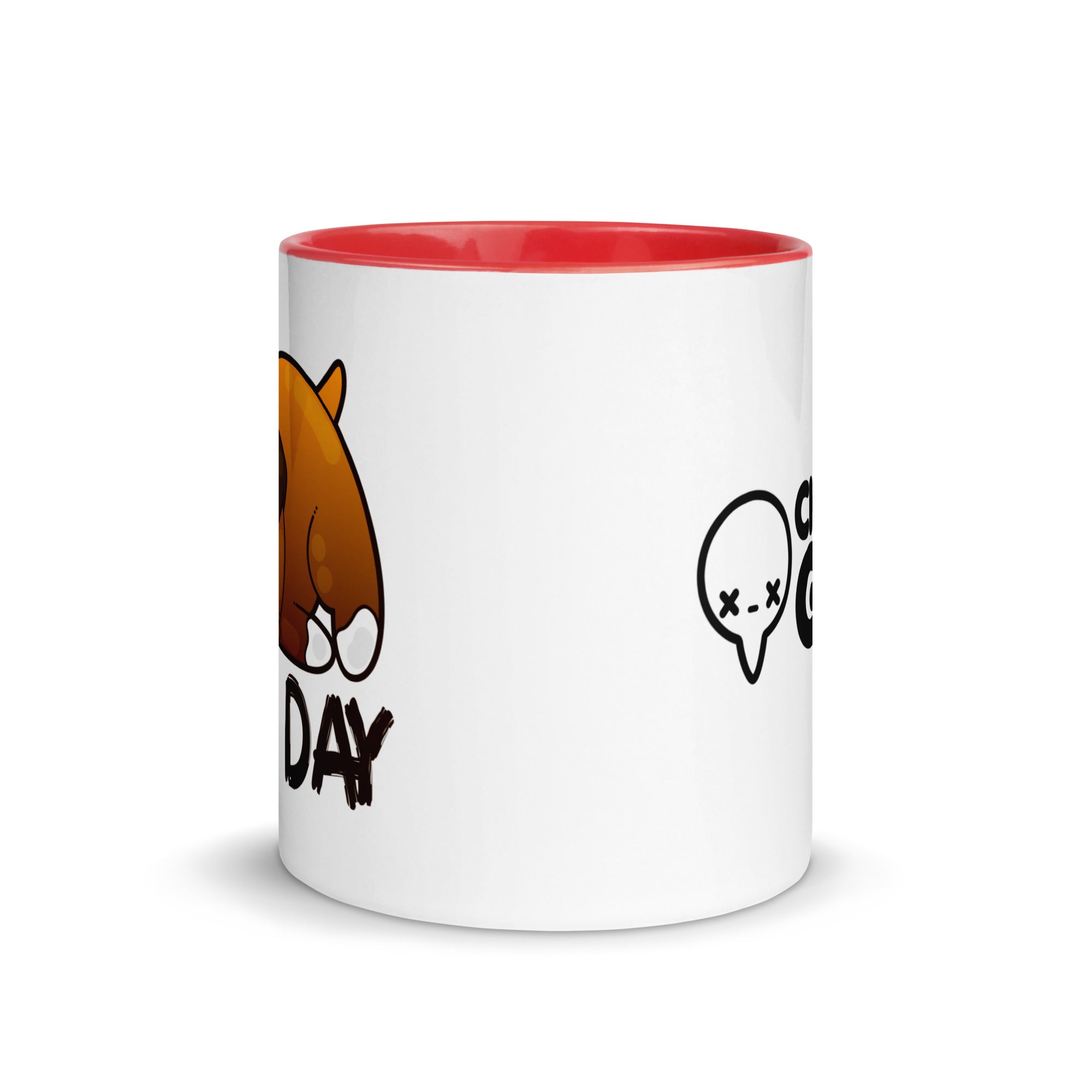 RUFF DAY - Mug With Color Inside - ChubbleGumLLC