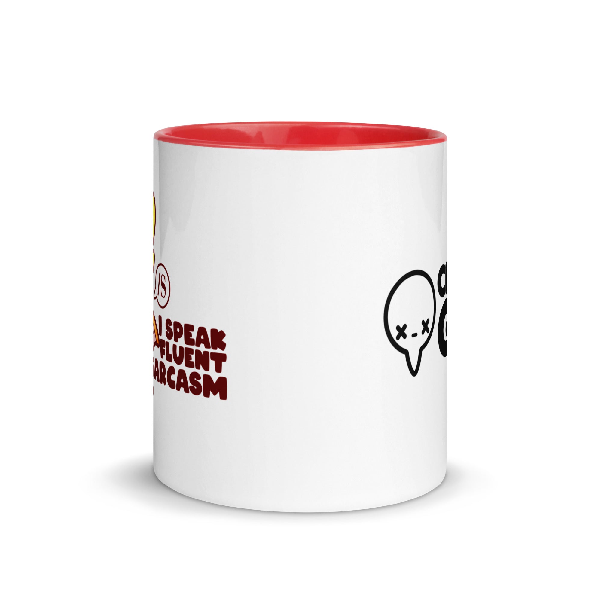 I SPEAK FLUENT SARCASM - Mug with Color Inside - ChubbleGumLLC