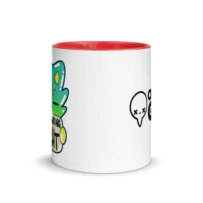 I AM A FREAKING DELIGHT - Mug with Color Inside - ChubbleGumLLC