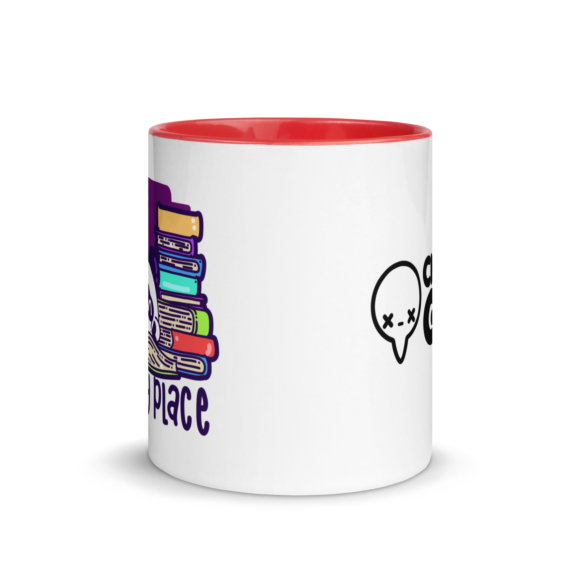 MY HAPPY PLACE - Mug with Color Inside - ChubbleGumLLC