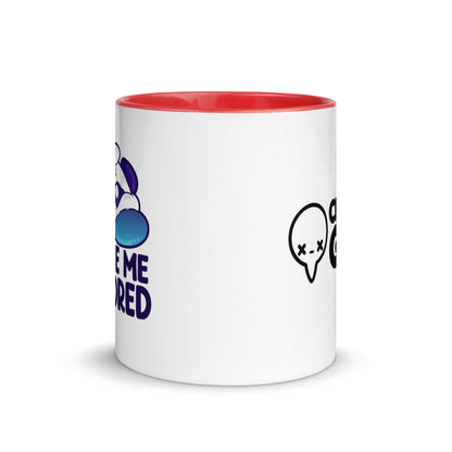 AMUSE ME IM BORED - Mug with Color Inside - ChubbleGumLLC