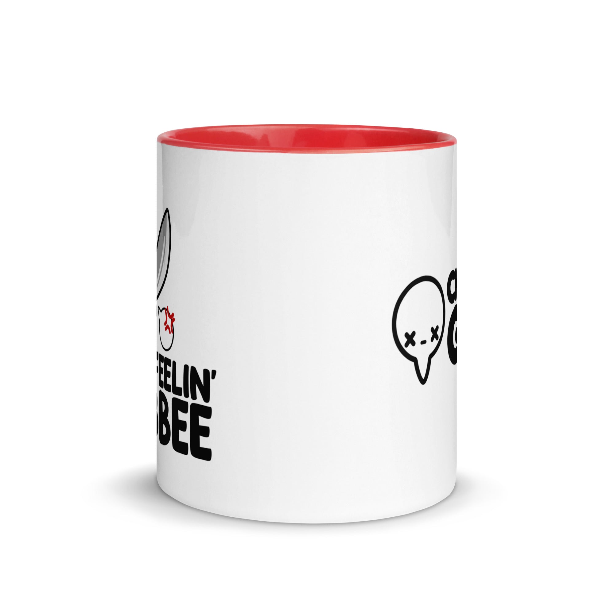 FEELIN STABBEE - Mug with Color Inside - ChubbleGumLLC