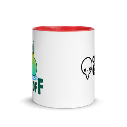 DUCK OFF - Mug with Color Inside - ChubbleGumLLC