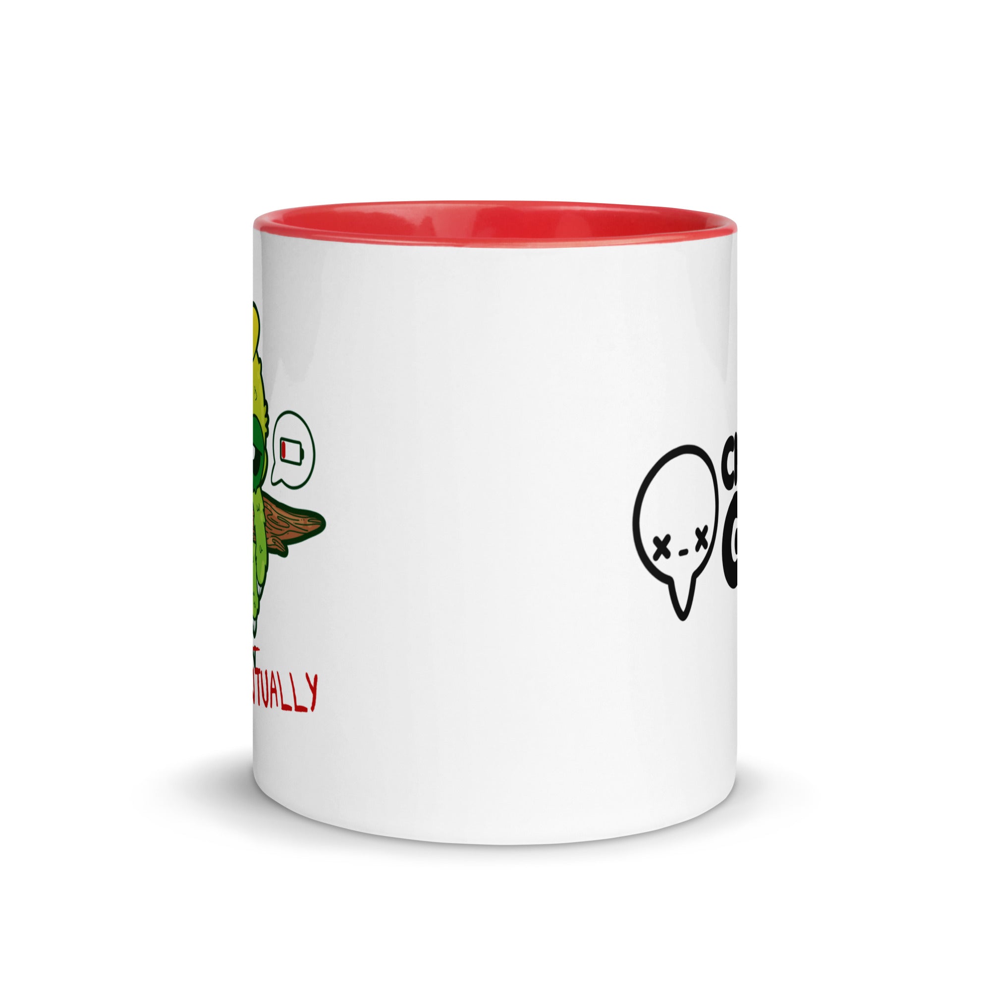 EVENTUALLY - Mug with Color Inside - ChubbleGumLLC