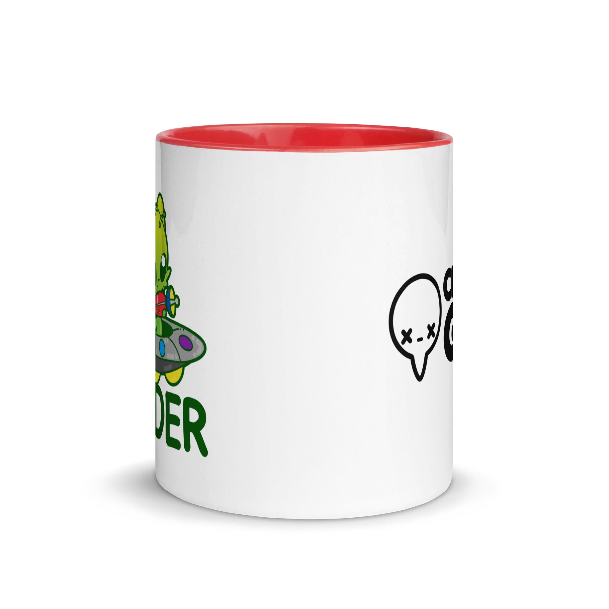 TAKE ME TO YOUR LEADER - Mug with Color Inside - ChubbleGumLLC