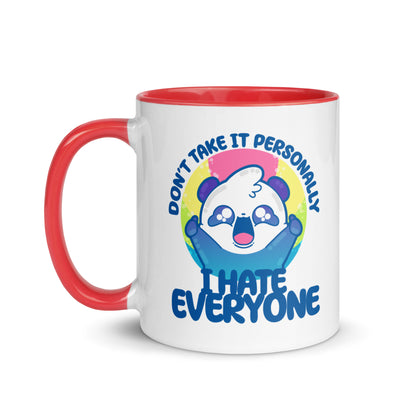 DONT TAKE IT PERSONALLY - Mug With Color Inside - ChubbleGumLLC