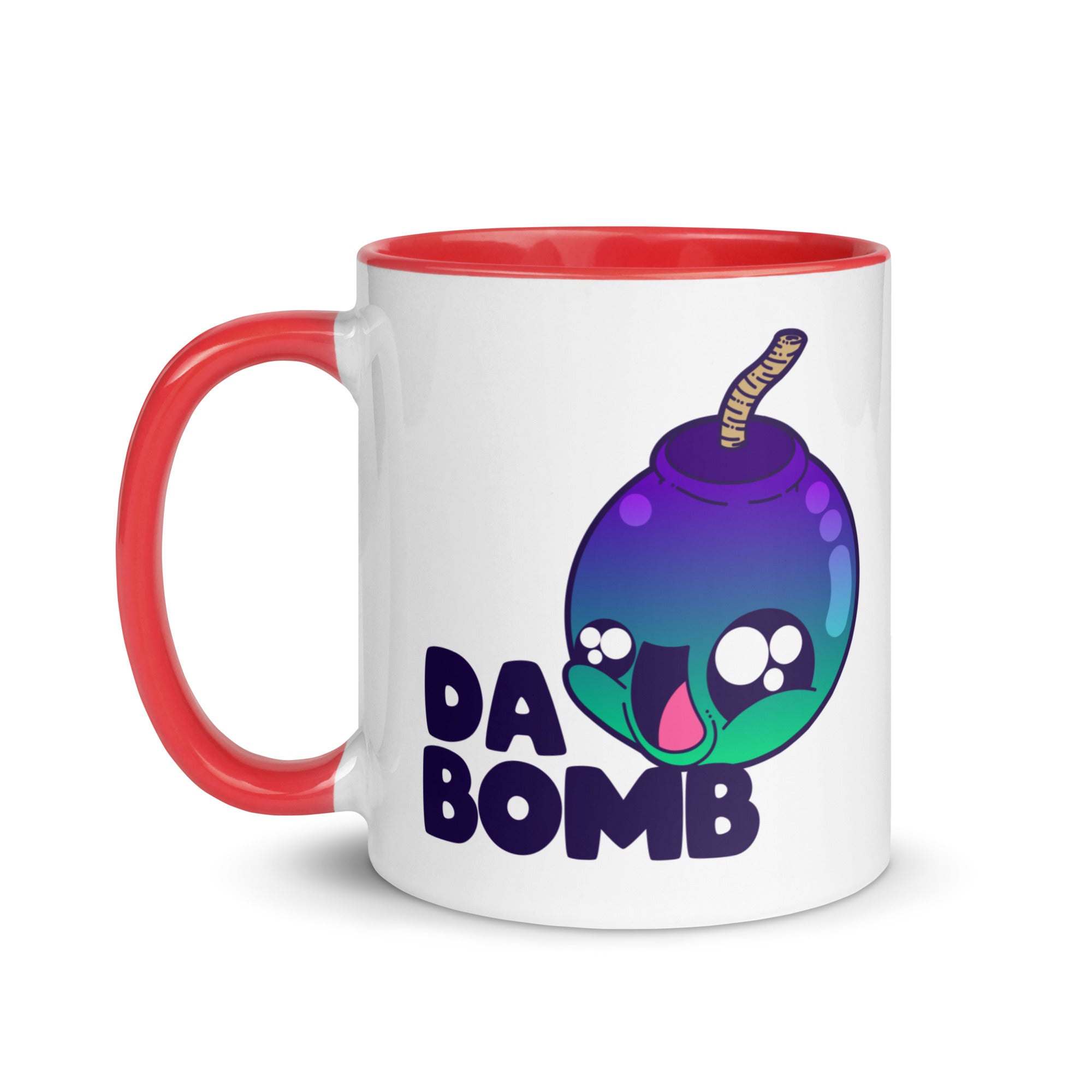 DA BOMB - Mug With Color Inside - ChubbleGumLLC