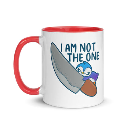 I AM NOT THE ONE - Mug With Color Inside - ChubbleGumLLC