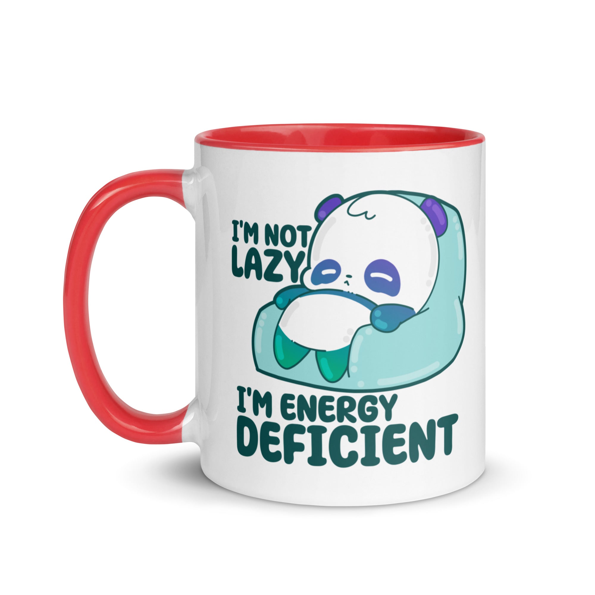 IM NOT LAZY - Mug With Color Inside - ChubbleGumLLC