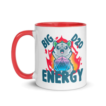 BIG D 20 ENERGY - Mug With Color Inside - ChubbleGumLLC