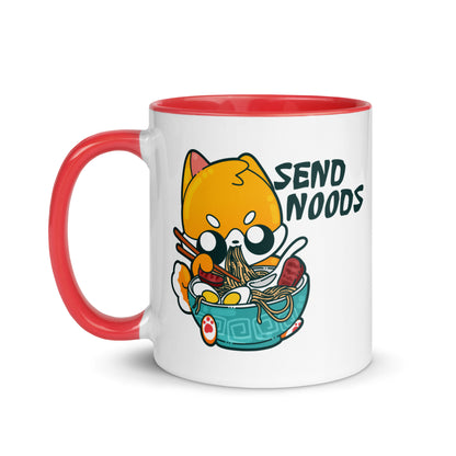 SEND NOODS - Mug with Color Inside