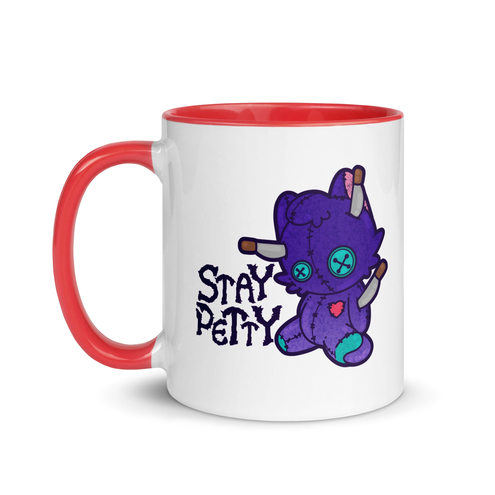 STAY PETTY - Mug with Color Inside