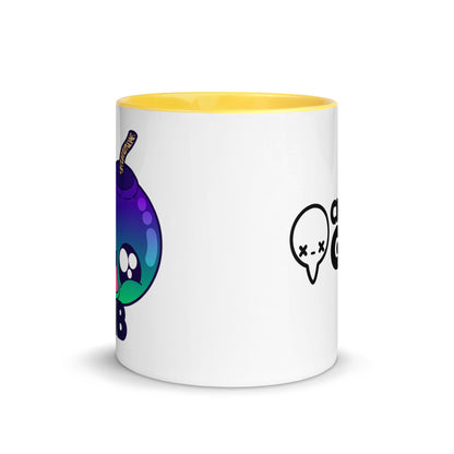 DA BOMB - Mug With Color Inside - ChubbleGumLLC