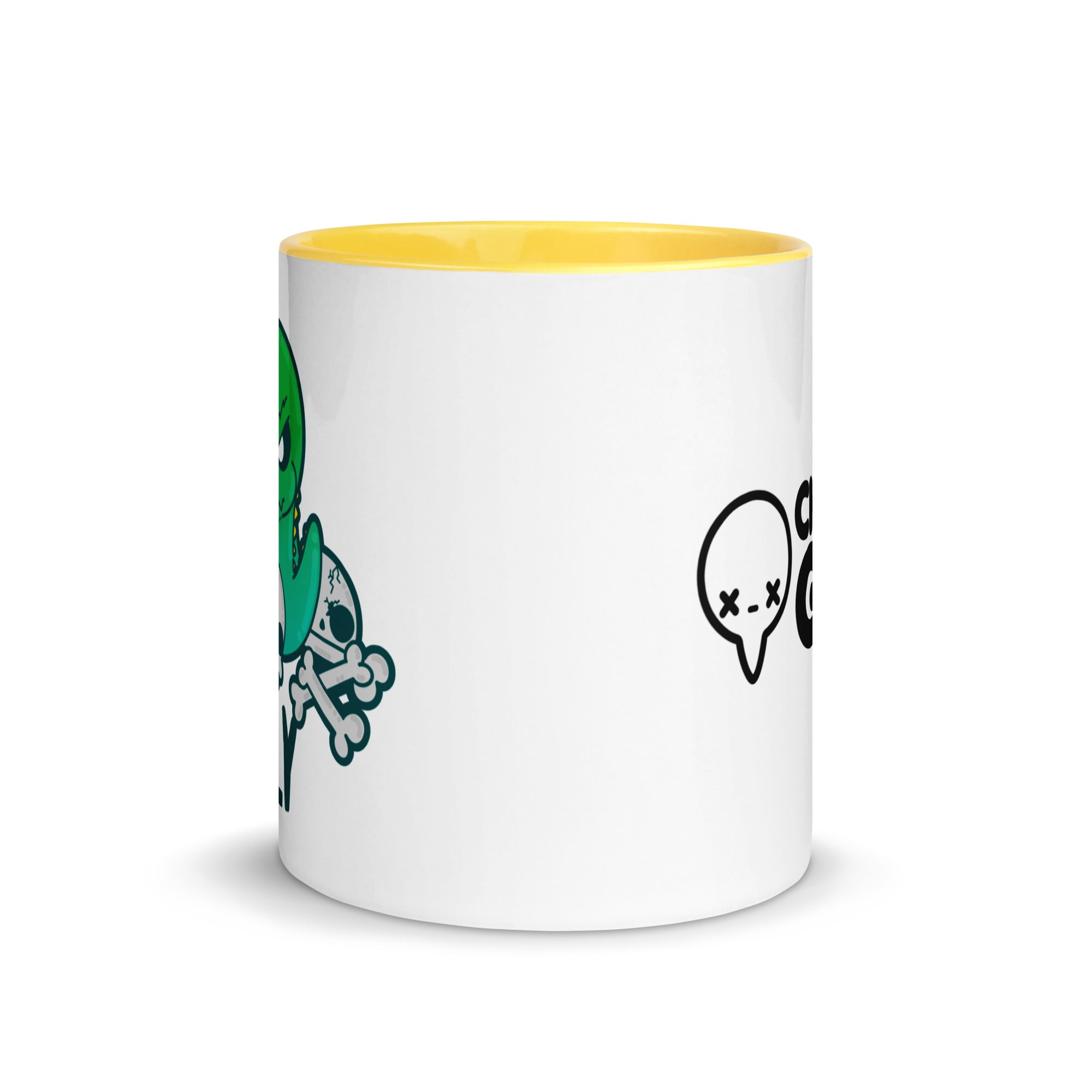 NOT FRIENDLY - Mug With Color Inside - ChubbleGumLLC