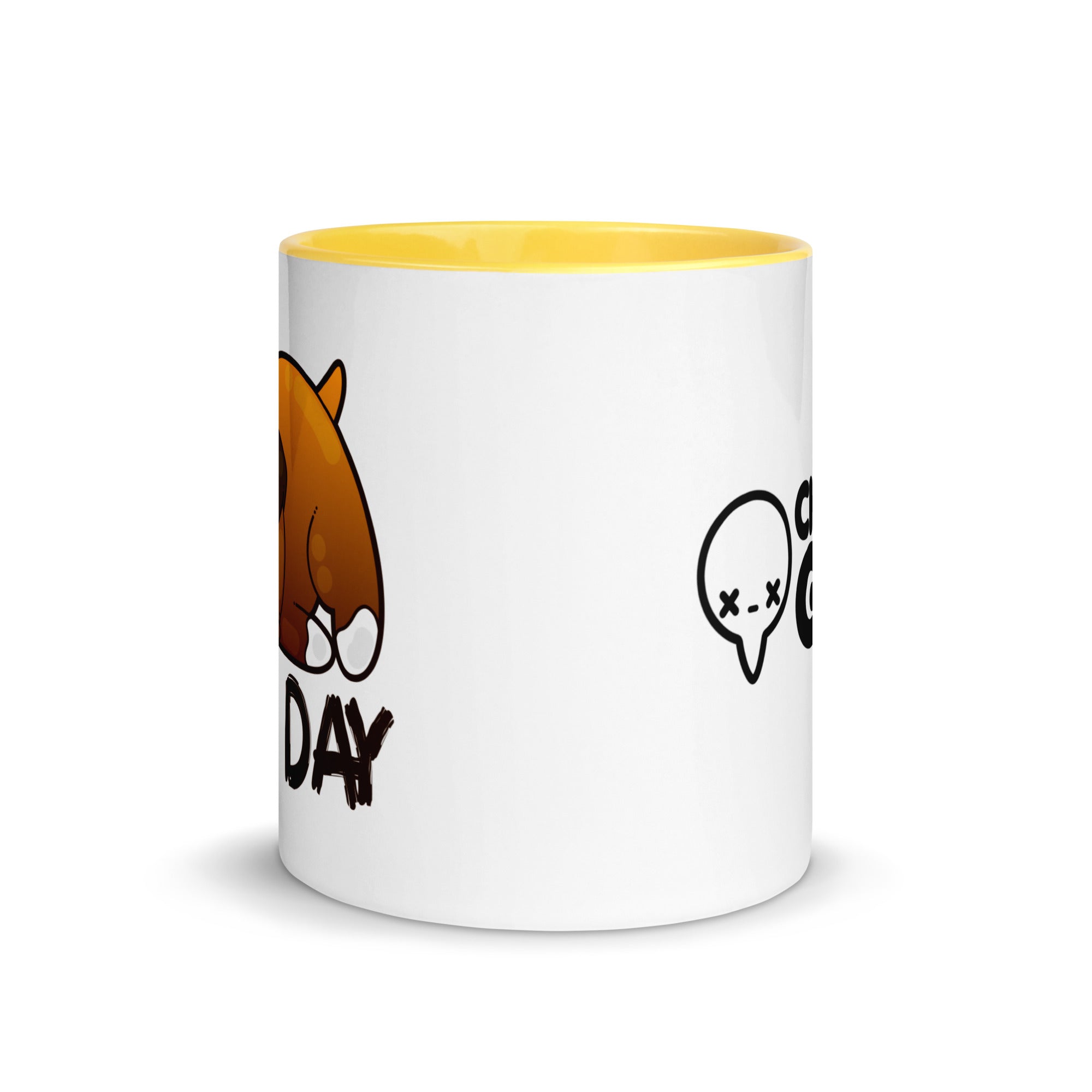 RUFF DAY - Mug With Color Inside - ChubbleGumLLC