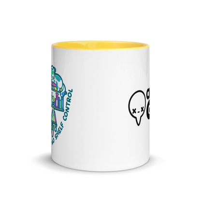 NO SHELF CONTROL - Mug with Color Inside - ChubbleGumLLC