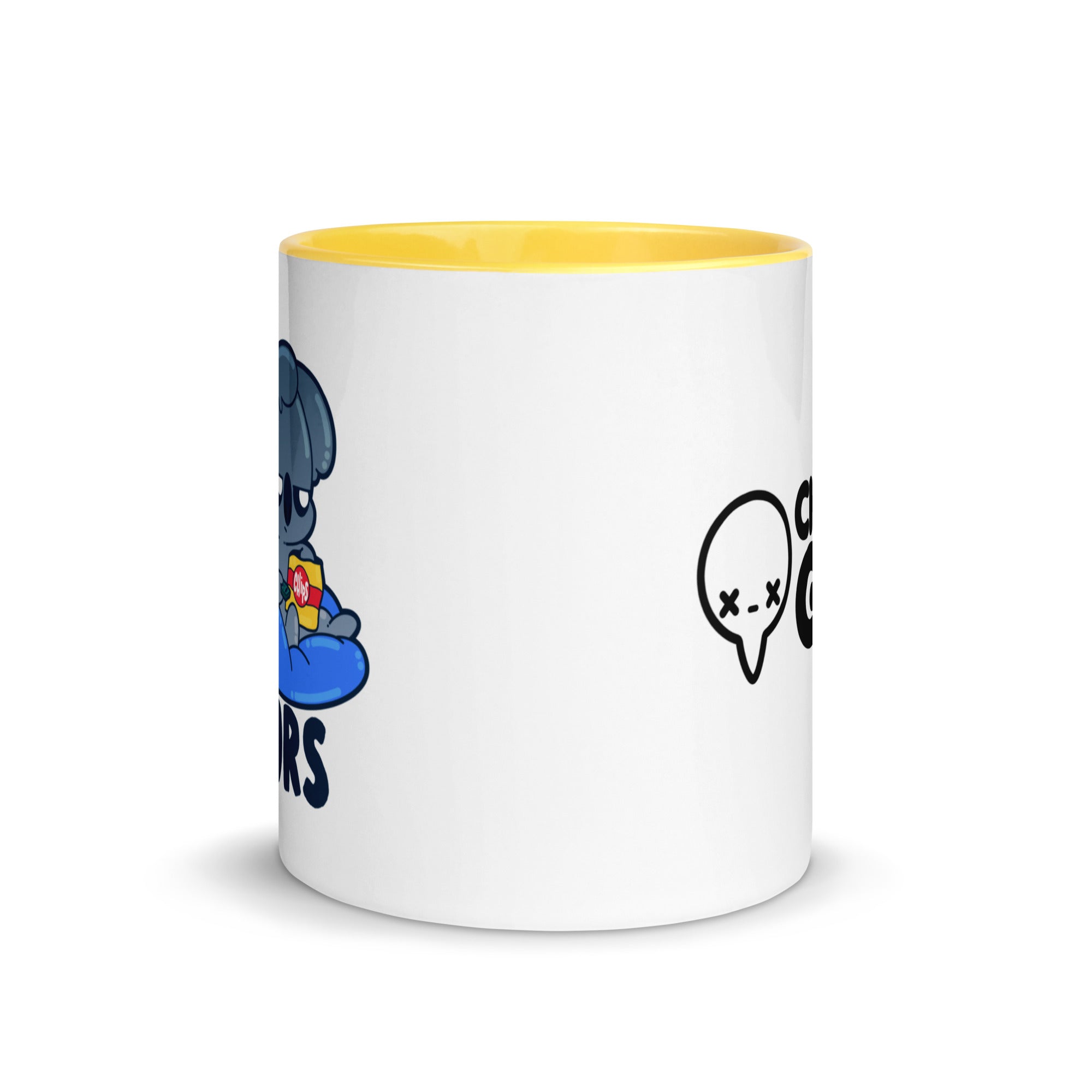 EXPLORE THE GREAT INDOORS - Mug with Color Inside - ChubbleGumLLC