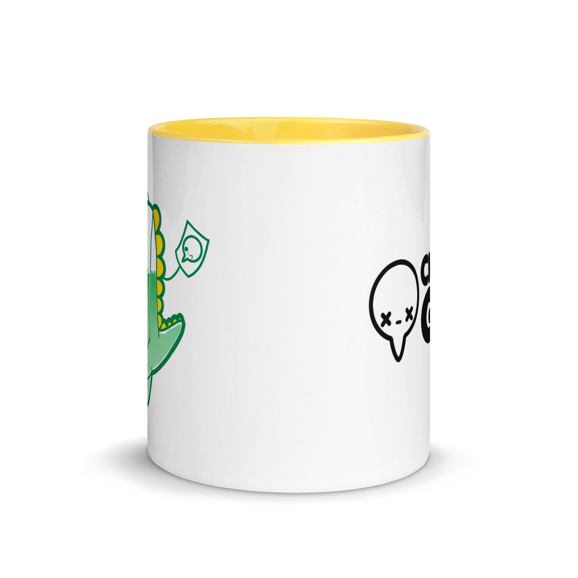 TEA REX - Mug with Color Inside - ChubbleGumLLC