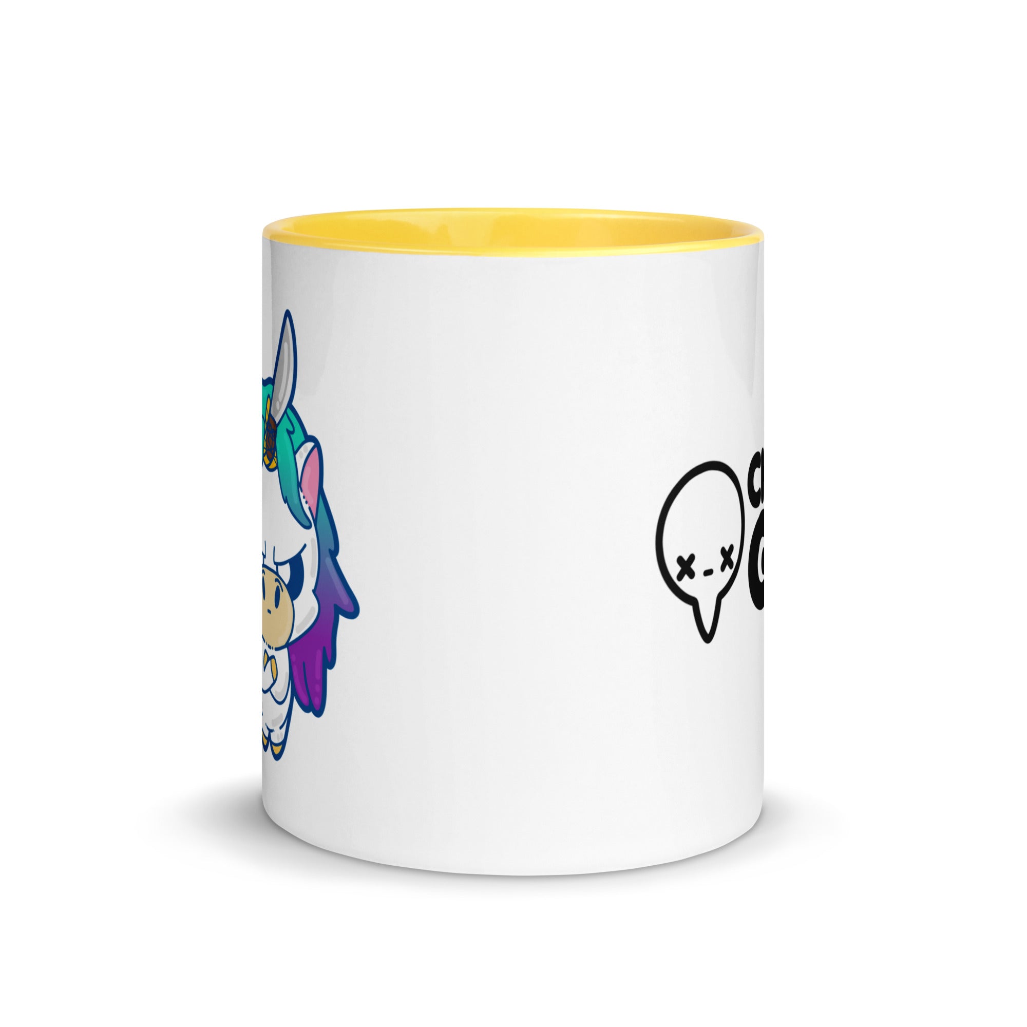 MAGICAL BUT STABBY - Mug with Color Inside - ChubbleGumLLC