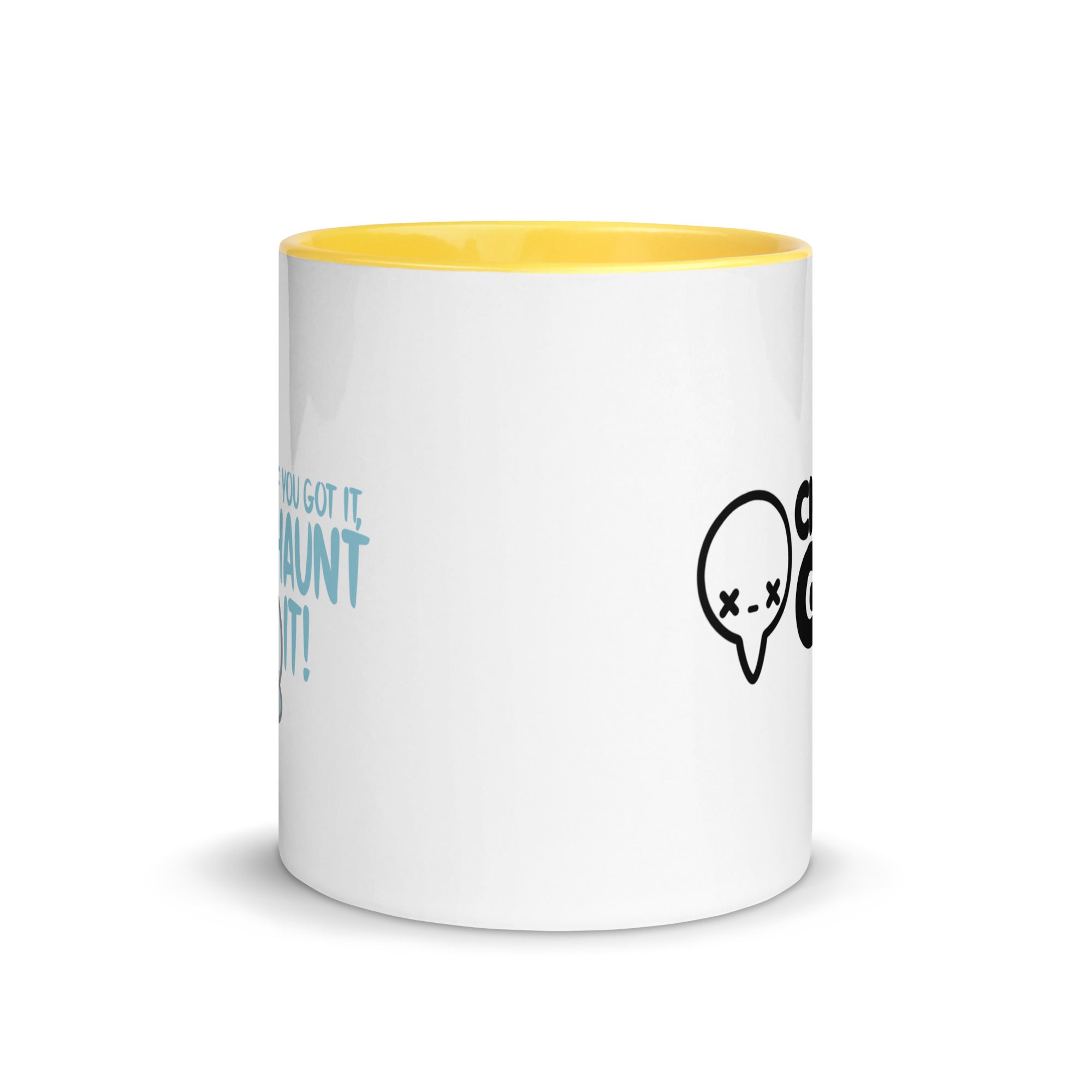 IF YOU GOT IT HAUNT IT - Mug with Color Inside - ChubbleGumLLC