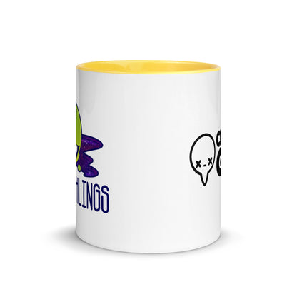 EW EARTHLINGS - Mug with Color Inside - ChubbleGumLLC