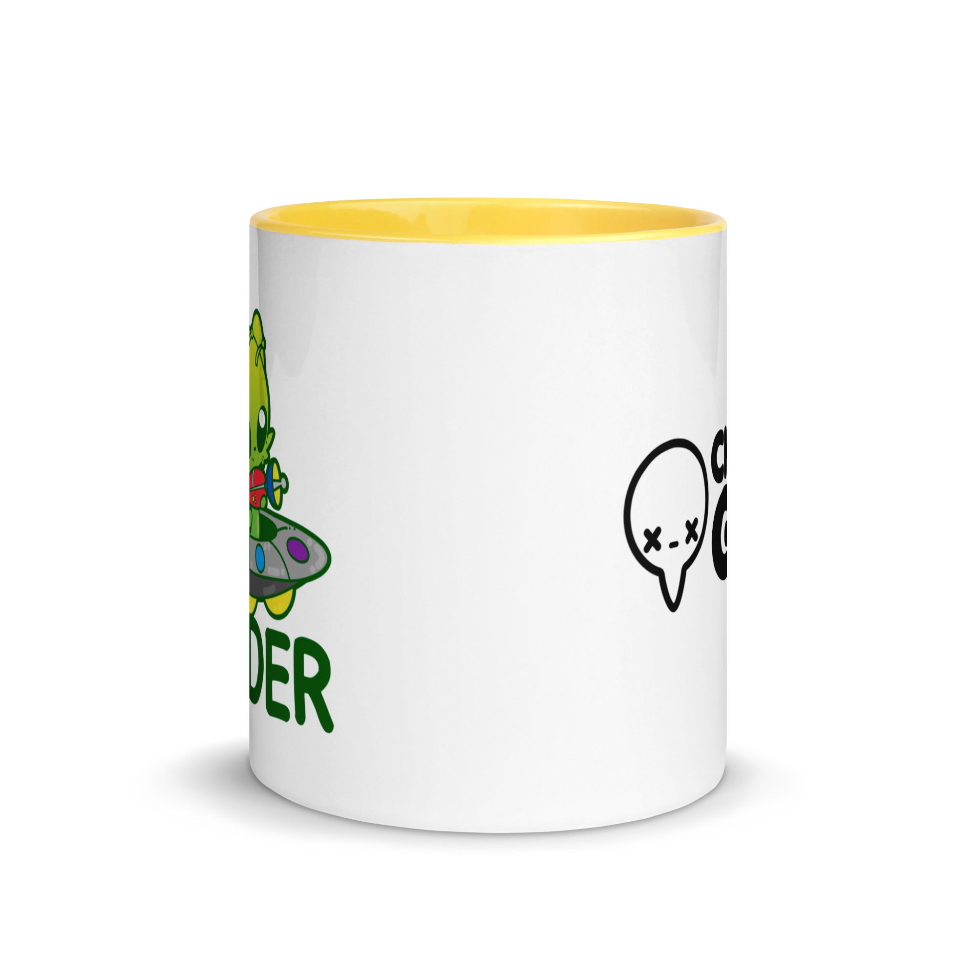 TAKE ME TO YOUR LEADER - Mug with Color Inside - ChubbleGumLLC