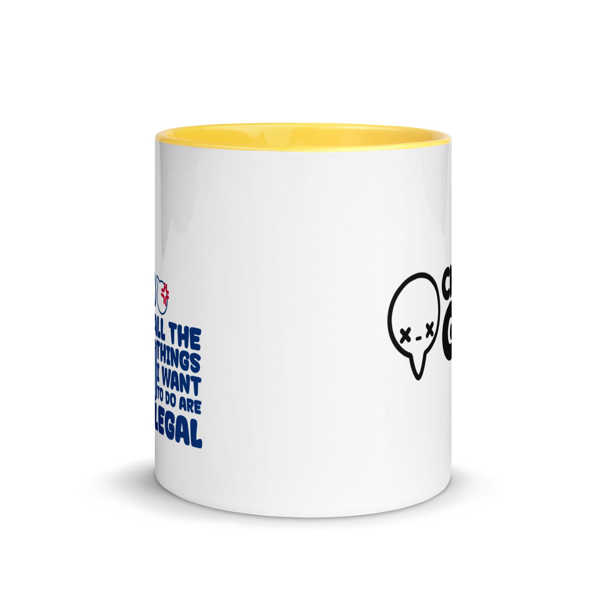 ALL THE THINGS - Mug with Color Inside