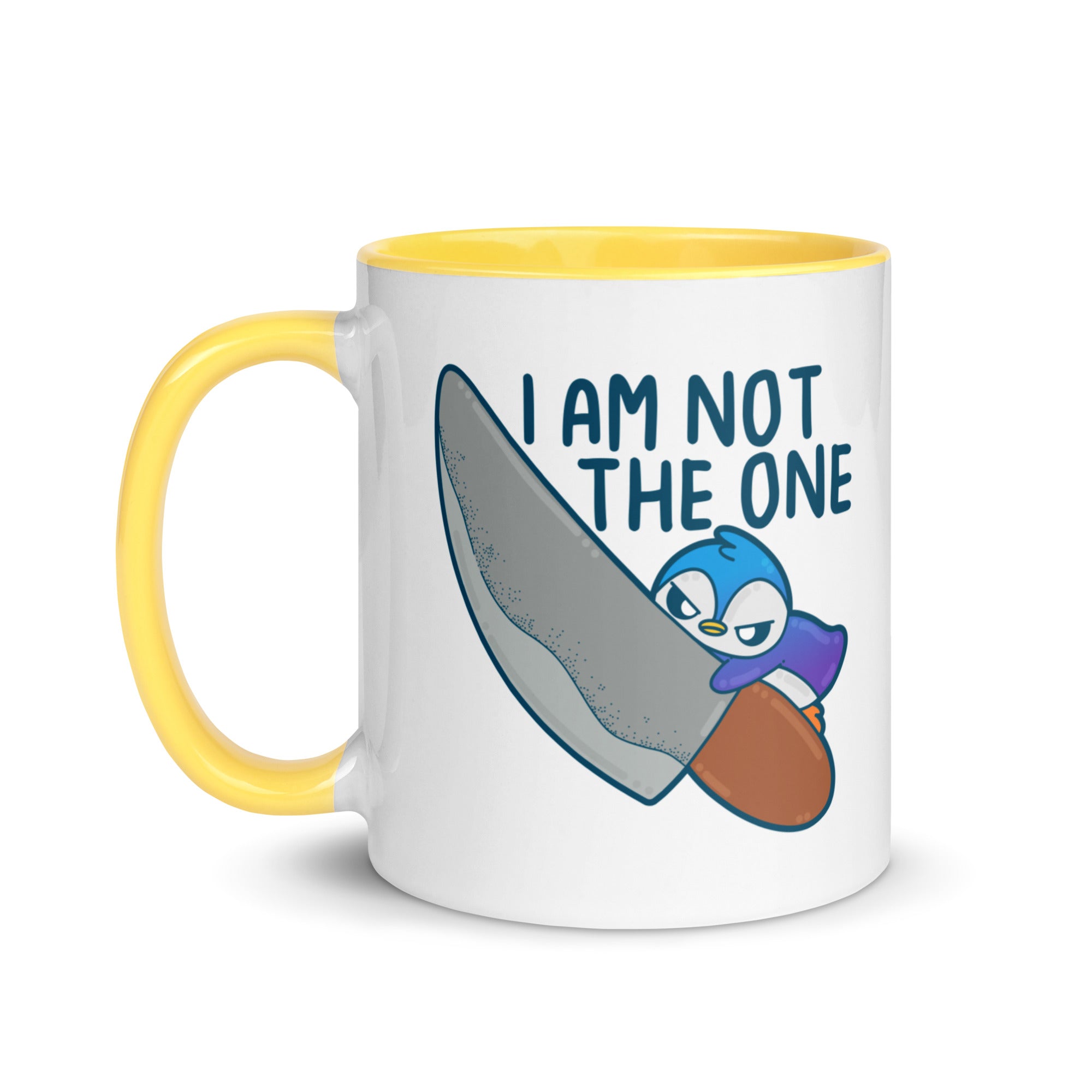 I AM NOT THE ONE - Mug With Color Inside - ChubbleGumLLC