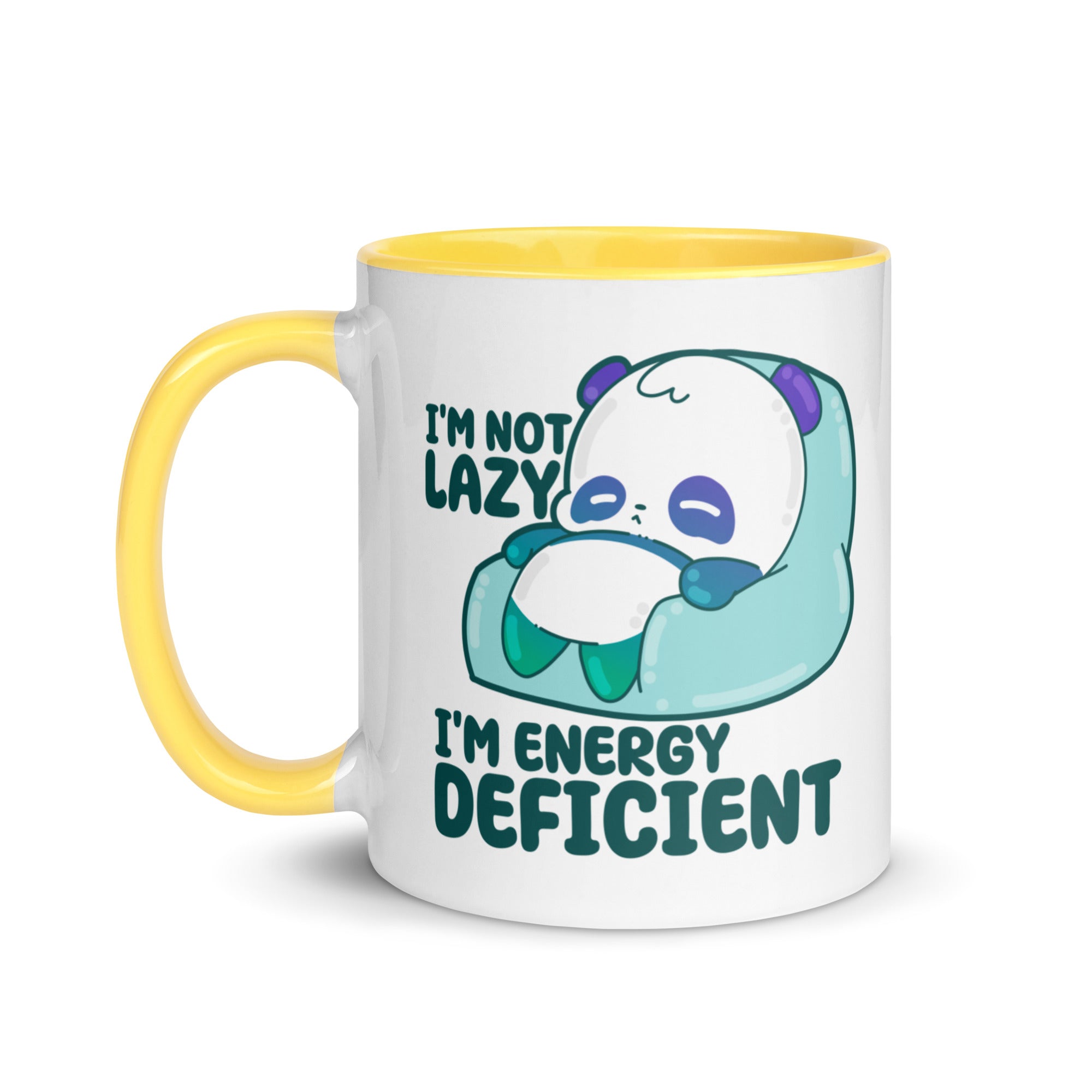 IM NOT LAZY - Mug With Color Inside - ChubbleGumLLC