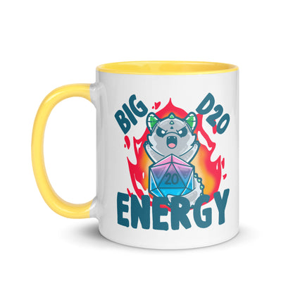 BIG D 20 ENERGY - Mug With Color Inside - ChubbleGumLLC